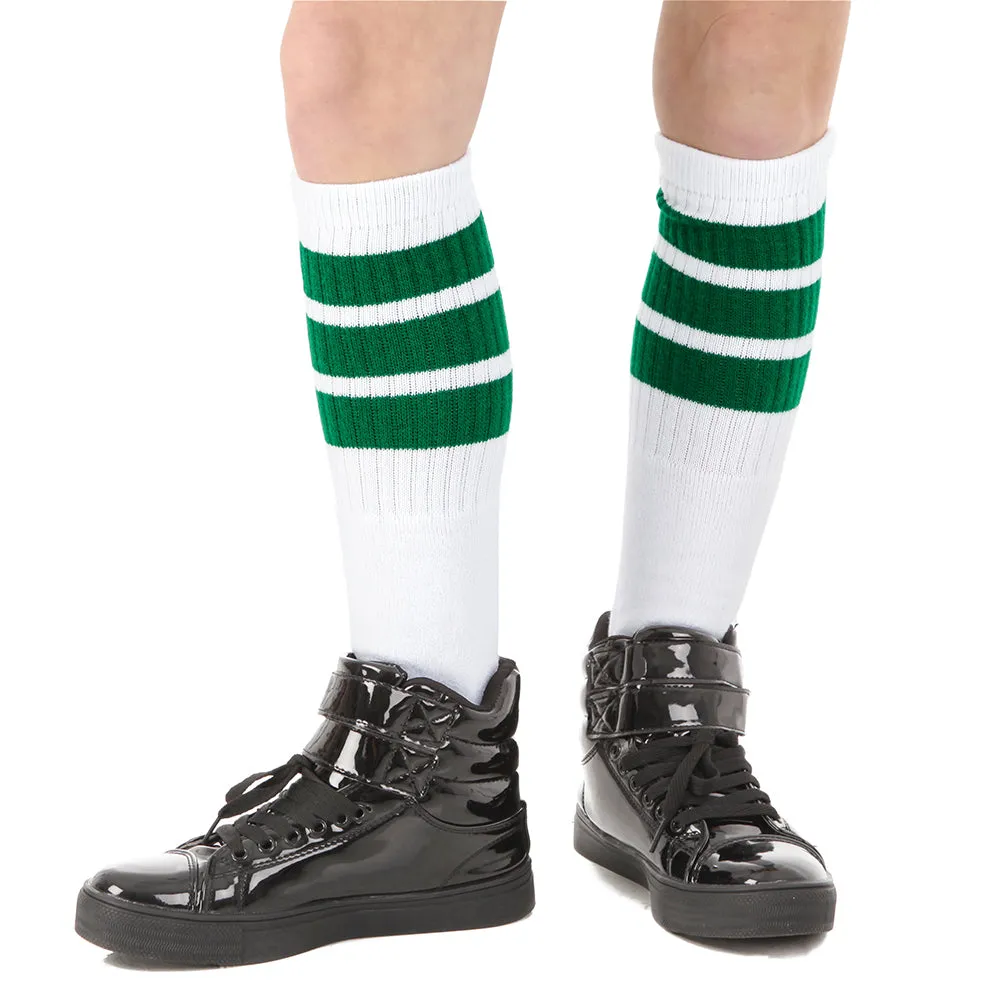 19 Inch Striped Tube Socks