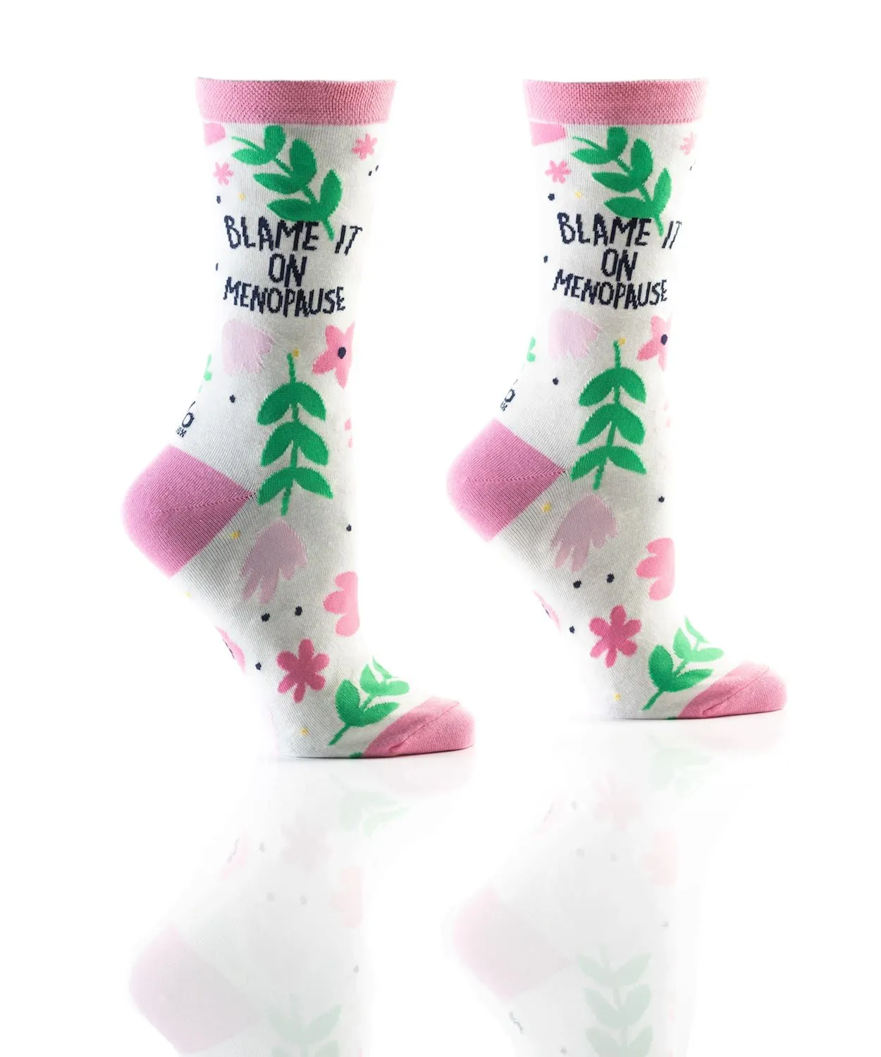 Blame Menopause Women's Crew Socks
