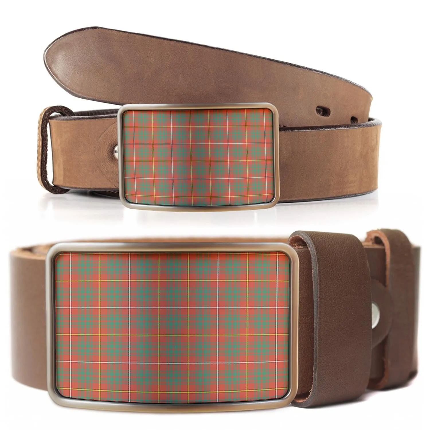 Bruce Ancient Tartan Belt Buckles