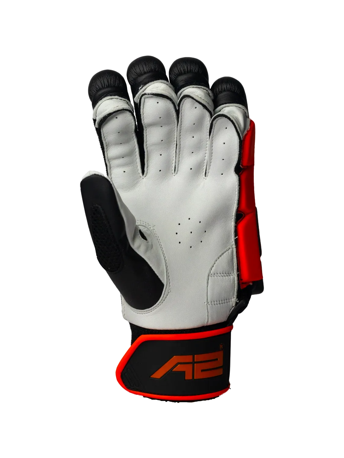 Cricket Batting Gloves - Black & Red