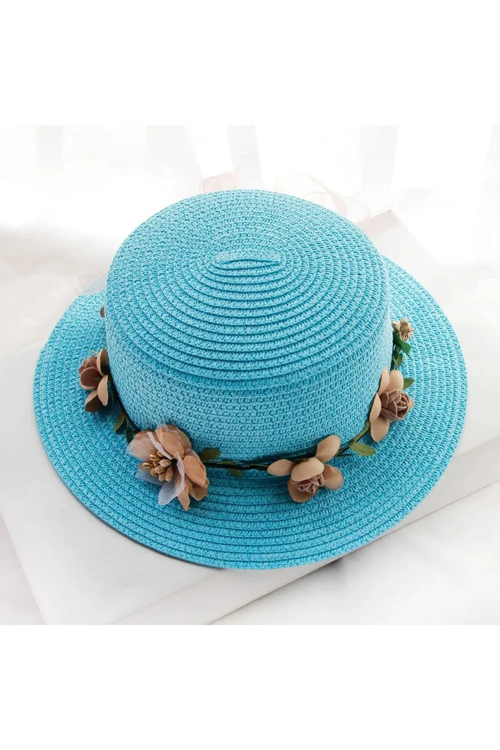 Floral Halo Straw Hat Collection
