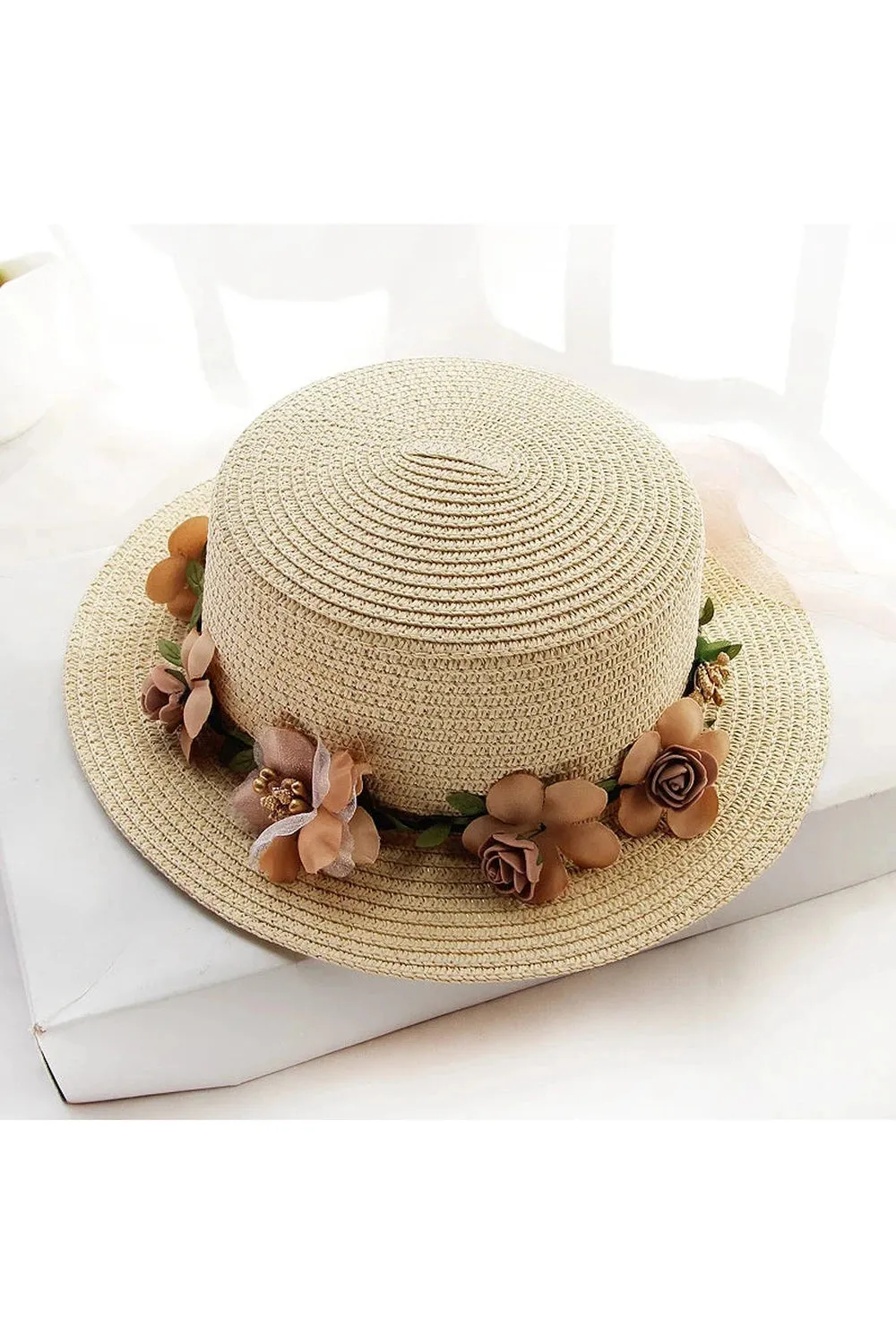 Floral Halo Straw Hat Collection