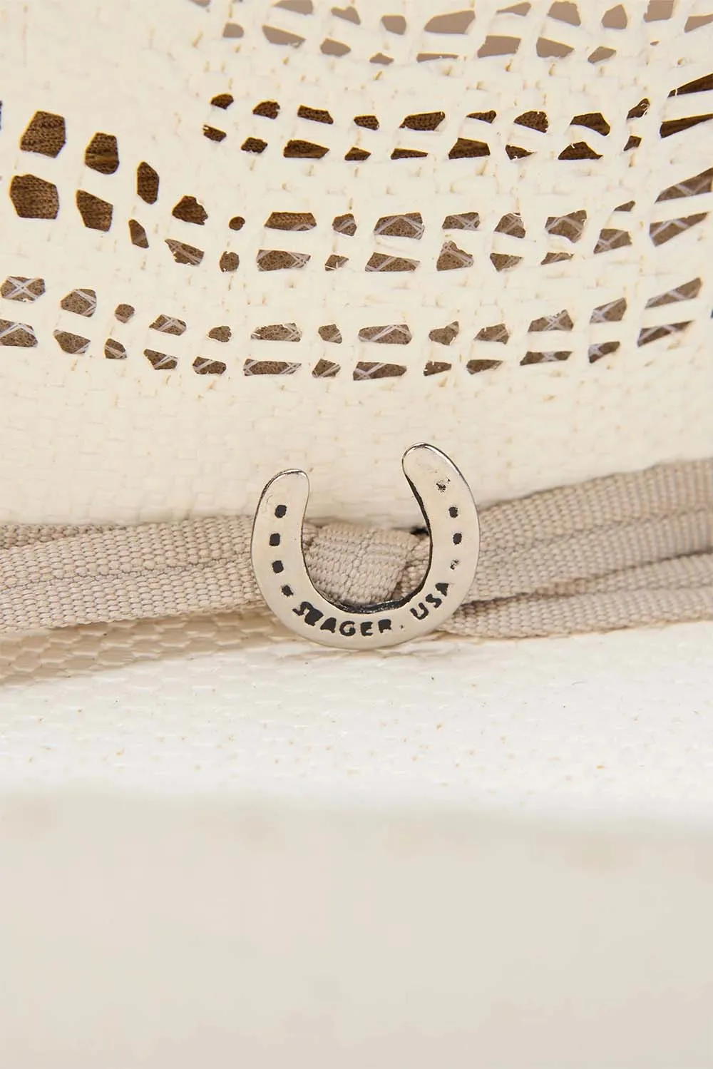 FREEHAND STRAW HAT Ivory
