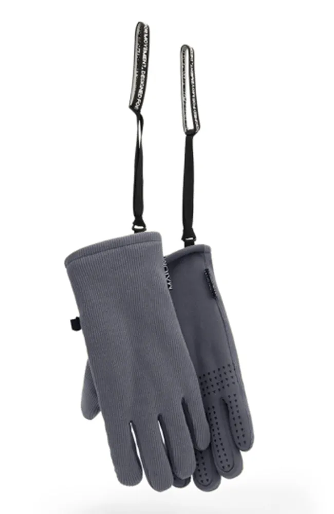 Gloves rock grey