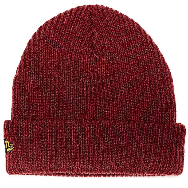New Era Shoreman Burgundy Beanie