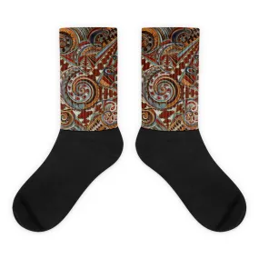 Rapid Action Black foot socks
