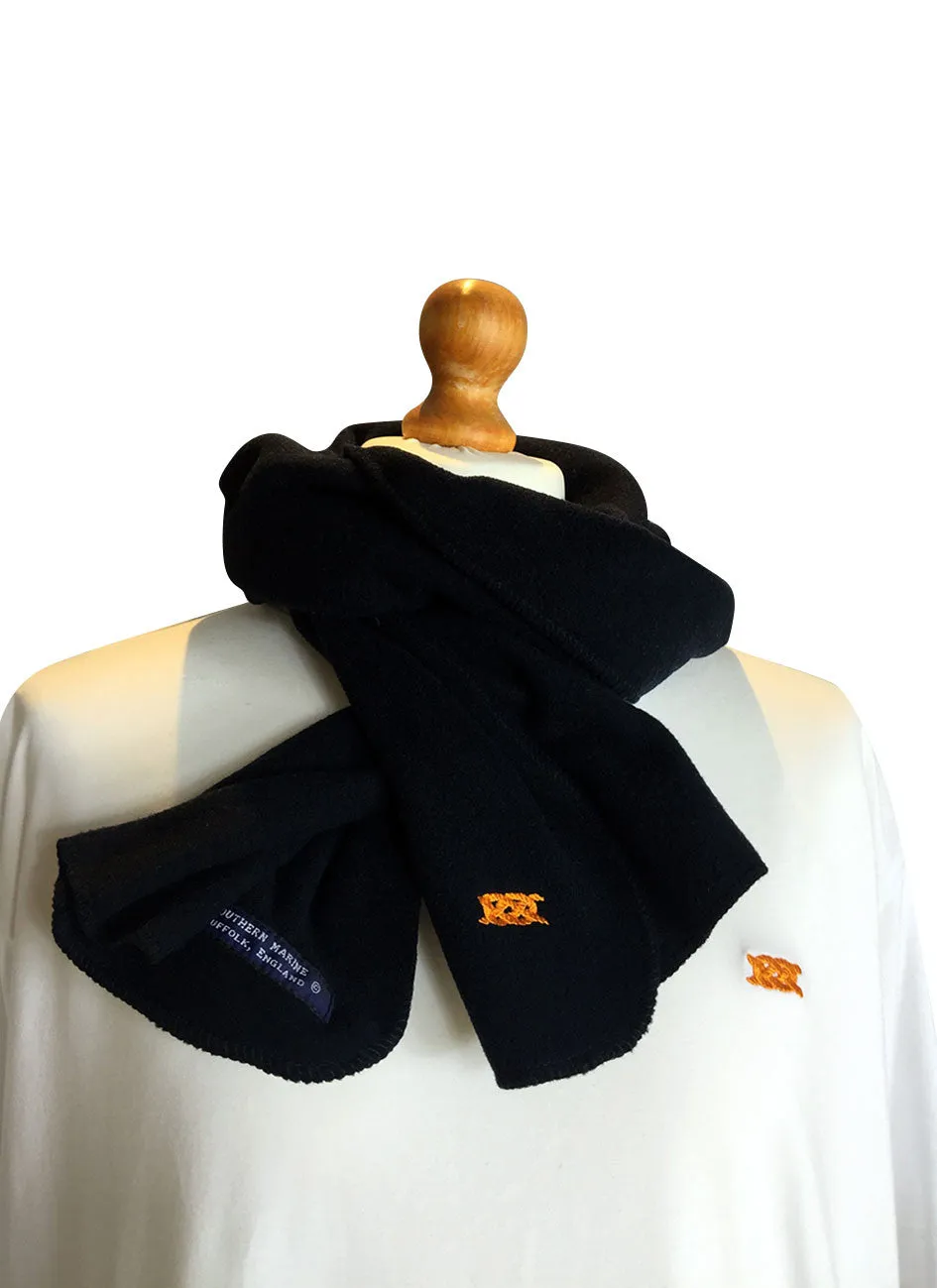 Southern Marine's Navy Fleece Scarf - The Kym    ON SALE