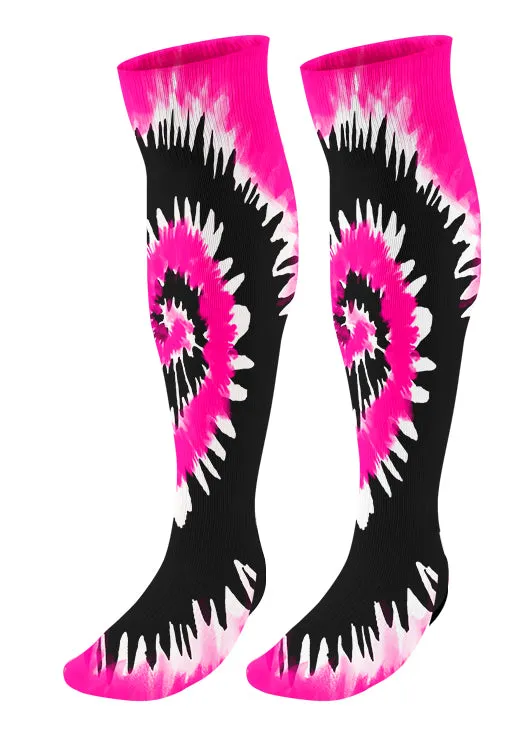 Tie Dye Knee High Socks