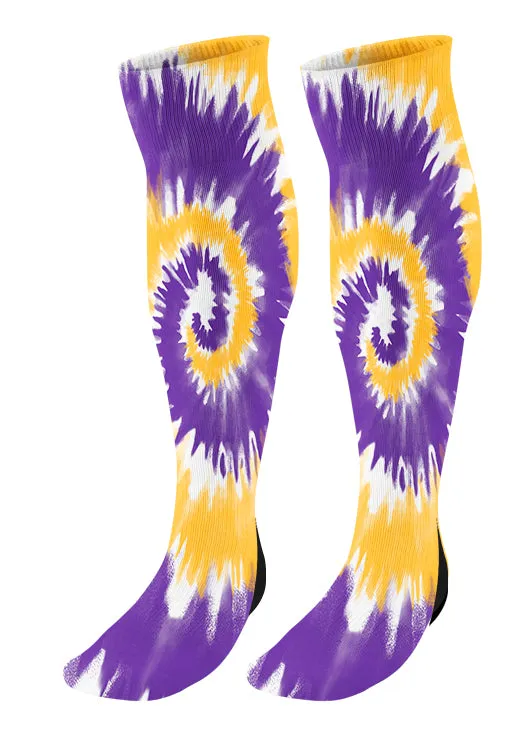 Tie Dye Knee High Socks