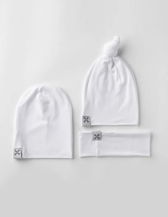 White Beanie